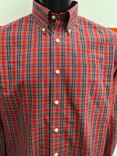 Camisa Nautica Wrinkle Resistant Talle Large