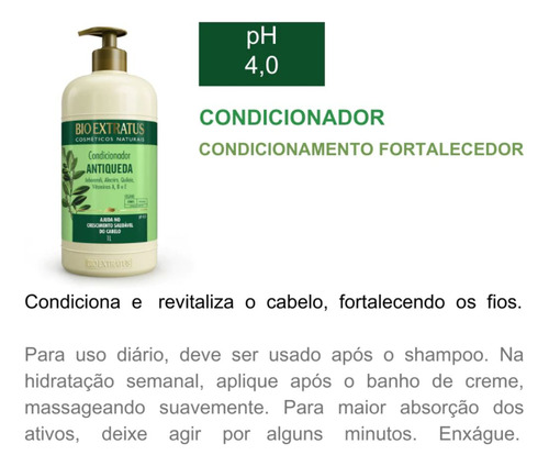 Kit Jaborandi Shampoo E Condicionador Bio Extratus 1l