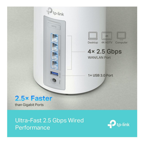 Tp-link Deco Be65 Sistema Wifi 7 Mesh Para Todo El Hogar,