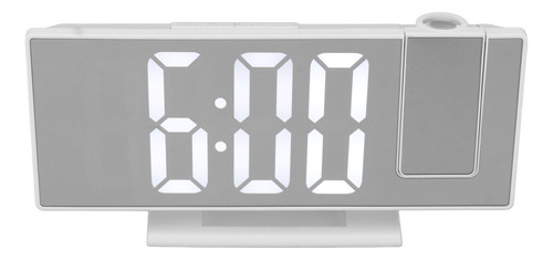 Despertador De Projeção Digital Para Quartos, Led Grande