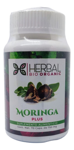 Moringa Plus Apoya Hígado Salud Cardiovascular H Bio Organic Sabor Sin Sabor