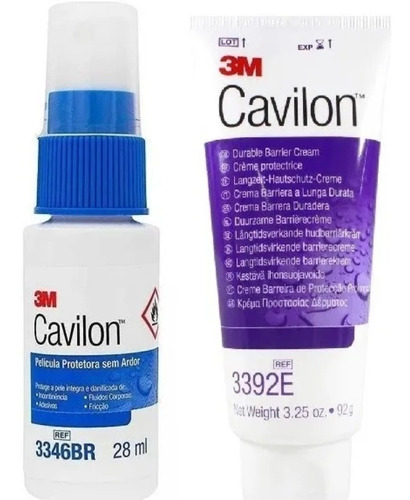 Cavilon Spray + Creme Barreira 92   (frete Gratis) 