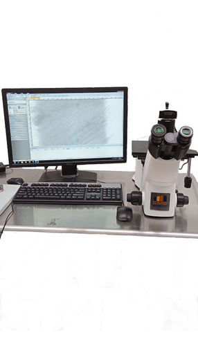 Microscopio De Platina Invertida Cms Metrology Mds-400