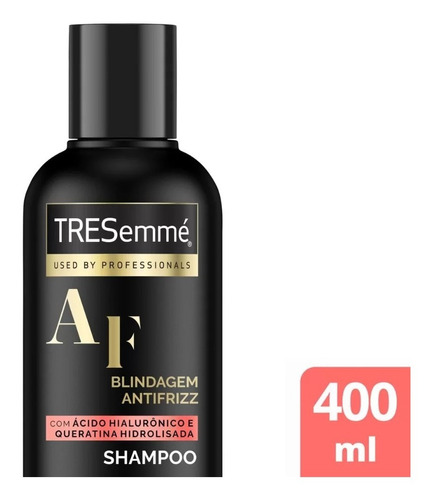 Shampoo Tresemmé Blindagem Antifrizz Com Ácido Hialurônico