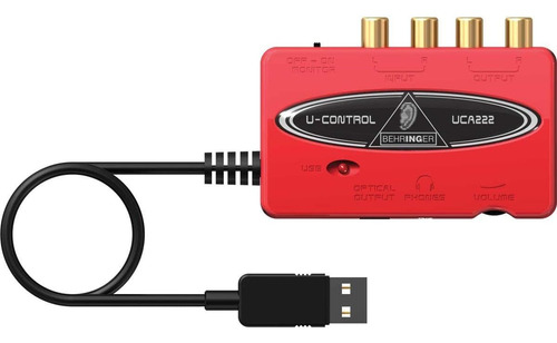 Interfaz De Audio Usb Behringer U-control Uca222