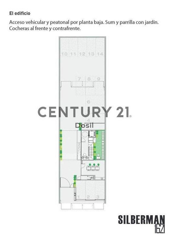 Imagen 17 de 24 de Venta Departamento 2 Ambientes, Silberman 1600, Santos Lugares, Tres De Febrero