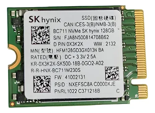 SK Hynix M.2 2280 128GB SSD 10個セット Ssd Sk Hynix 128gb M.2 Nvme Gen3x4 | Parcelamento sem juros