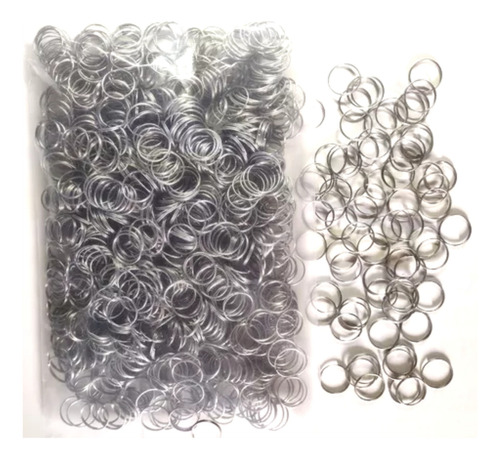 10000 Argolla Espiral Para Llaveros Sin Cadena Alambre Suave