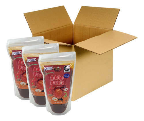 Salsa Adobo Pozole Sabnor 440gr 30pz Caja