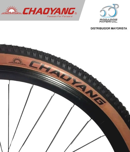 Imagen 4 de 9 de Cubierta Bicicleta 29 Banda De Color Chao Yang Victory 2.0