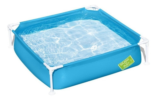Alberca Estructural Para Niños Color Azul Bestway Mo.56217