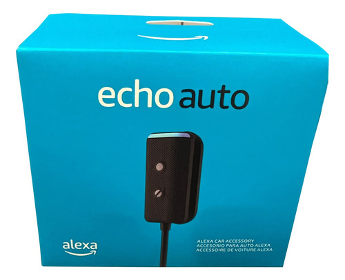 Amazon Echo Auto (2nd Gen) Con Asistente Virtual Alexa Negro