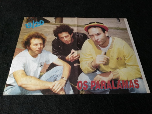 Poster Paralamas * Patricia Sosa * 39 X 29 (n018)