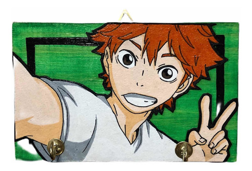 Porta Llaves Pared Haikyuu Hinata Gastovic Anime Store