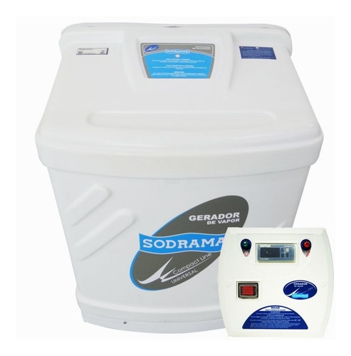 Gerador De Vapor Para Sauna Sodramar 6 Kw C/ Quadro Digital