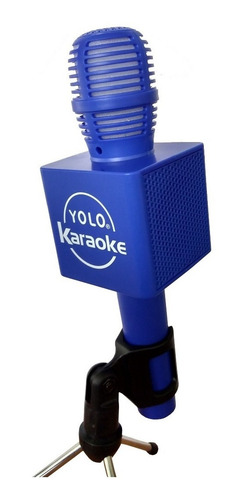 Micrófono Karaoke Bocina Bluetooth Luces Led