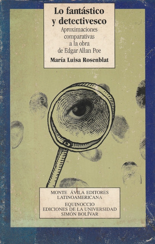 Lo Fantastico Y Detectivesco Maria L Rosenblat