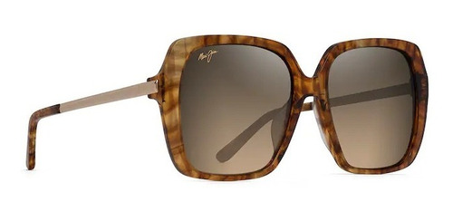 Imagen 2 de 3 de Lentes De Sol Maui Jim Poolside - Tigre / Bronce - Hs838-21