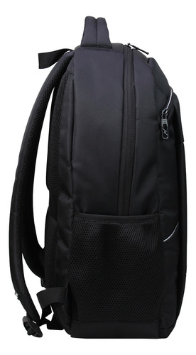 Mochila Kossok Nyga Porta Notebook Carry On Air Flow 31 L Color Negro Diseño De La Tela 114