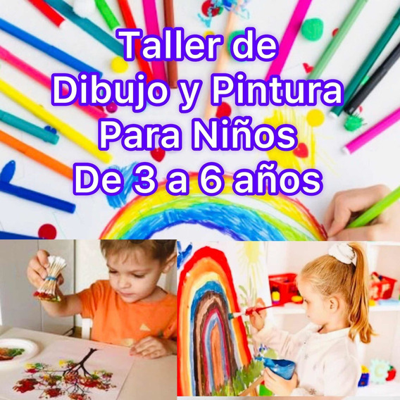 Taller De Dibujo Y Pintura Para Niños De 3 A 6 Años | Cuotas sin interés