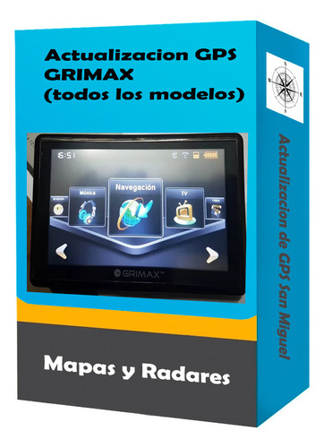 Actualizacion De Gps Grimax Todos Los Modelos 