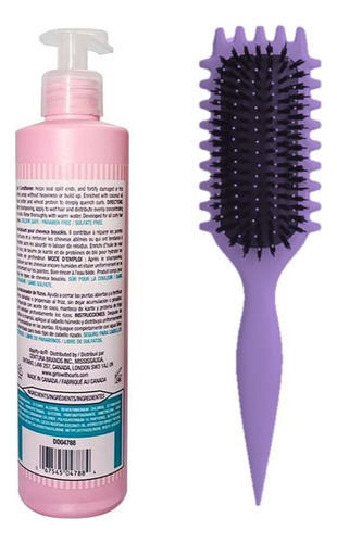 Cepillo Bounce Curly-rizos Y Acondicionador Dipity Do