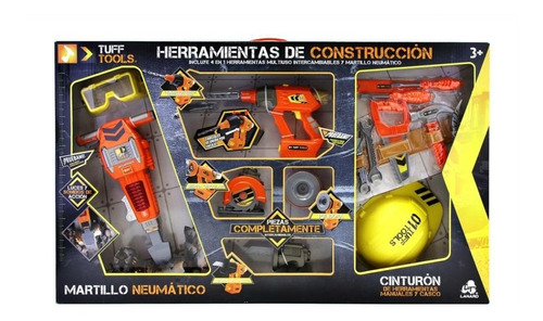 Set Mesa De Construccion Herramientas Taller De Niños Lanard