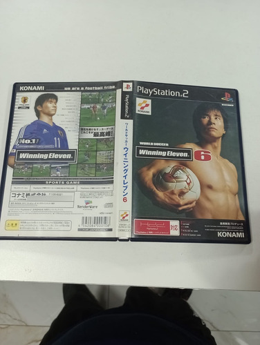 Jogo Winning Eleven 6 Ps2 Japones Usado Em Perfeito Estado (Usado)
