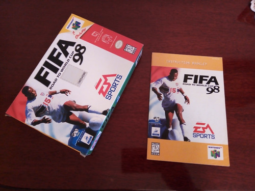 Caja Y Manual Fifa 98 De Nintendo 64