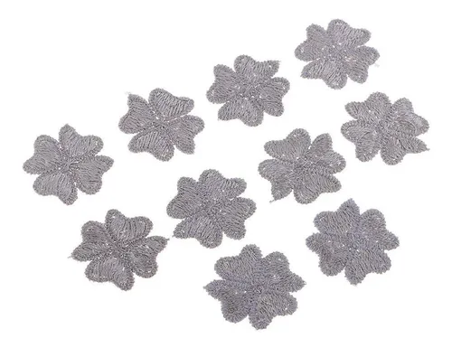 10 Pedazos S De Flores Apliques Bordados Para Mano Meses sin