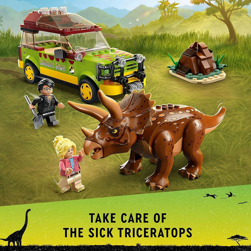 Kit De Construcción Lego Jurassic Park 76959 , Triceratops