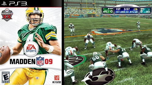 Jogo Ps3 Madden Nfl 09 - Mídia Física