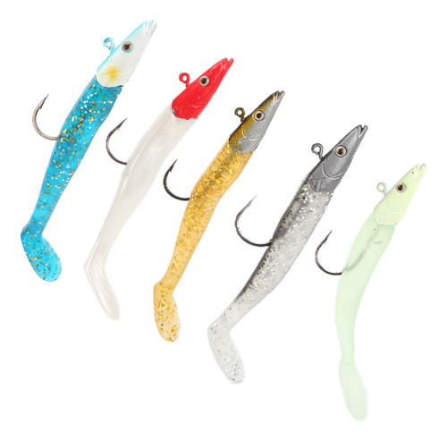 Juego De Cebos Y Aparejos De Pesca, Kit Blando, Aspecto Real