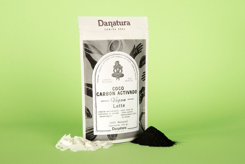 Latte Vegano Carbón Activado