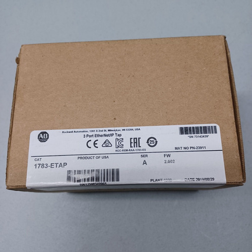 2023 New Sealed Allen Bradley 1783-etap Ser A 3 Port Eth Bbs