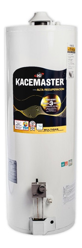 Termotanque A Gas Kacemaster - 110 Lts. - Alta Recuperacion Color Blanco