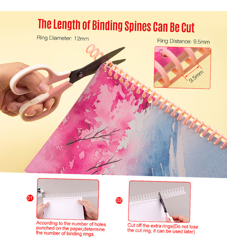 Carpetas De Oficina Binding Spines Spines Con Hojas De Plást