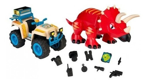 Imagen 7 de 7 de Pinypon Action Wild Cuatriciclo + Fig + Dinosaurio 16772