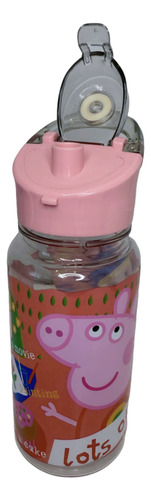 Botella Flip Top Peppa Pig Rosa