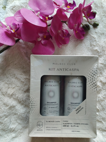 Kit Anticaspa Malbec Club