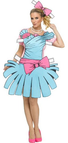 Disfraz Muñeca De Papel
