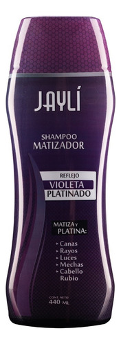 Shampoo Matizador Violeta Jayli 440 Ml