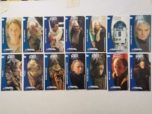 Ultra Pepsi Cards Star Wars