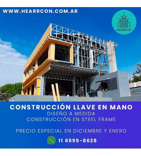 Casa Llave En Mano Y Obra  Gris Financiación Propia Steel Fr