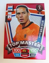 Comprar Adrenalyn Qatar 2022 - Carta Top Master #8 Virgil Van Dijk
