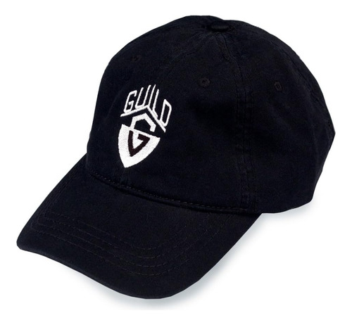 Gorra Béisbol Ajuste Relajado Guild Guitars - Negro