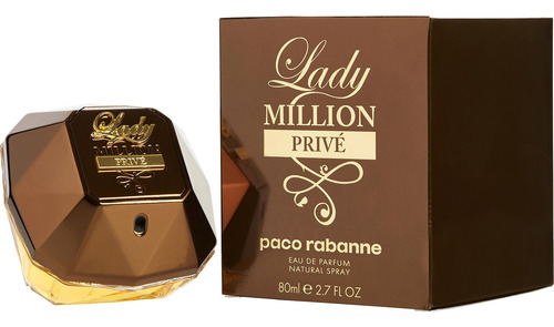 Eau De Parfum En Aerosol Lady Million Prive De Paco Rabanne,