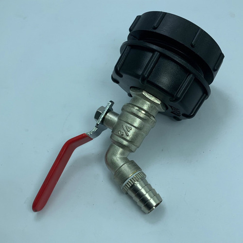 Adaptador Ibc Tote Tank 2 Fina 62mm Rosca Válvula De Agua