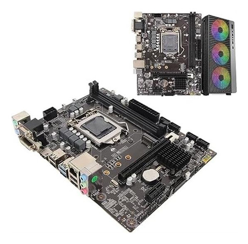 Vbestlife H310 Computer Board, Lga 1151 Canal Ddr4 M.2 Nvme