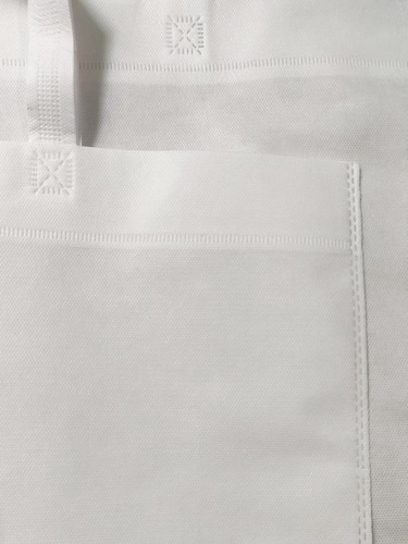 Bolsa Friselina Sublimar 40x45 Blanca X50 Unidades
